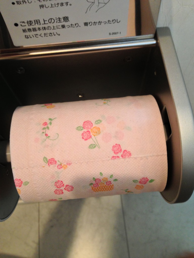 柄付きトイレットペーパー