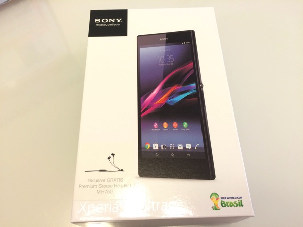 Xperia Z Ultraが届いた！もうiPhoneとiPadいらないかも