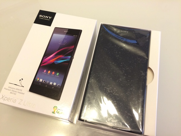 Xperia Z Ultraが届いた！もうiPhoneとiPadいらないかも