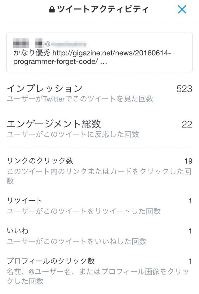 Twitterのアクセス解析ができるツイートアクティビティは設定してる？簡単な開始方法と見方はこちら