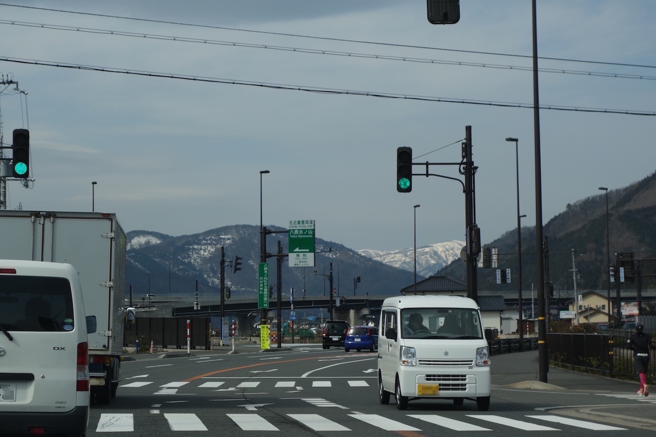 3月中旬！雪は？境港からフェリーに乗るために兵庫県から車で出発してみた