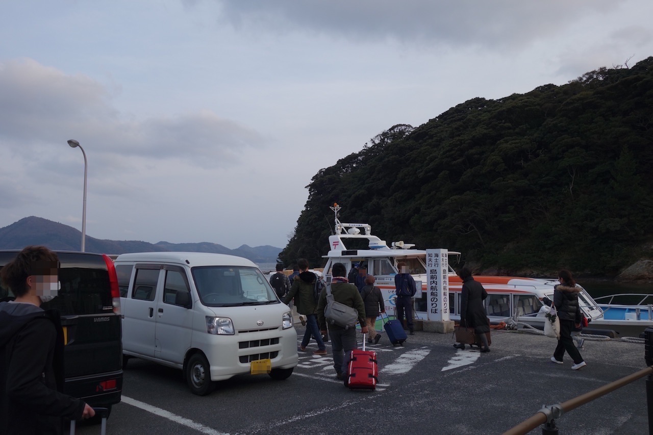 別府港から菱浦港までは内航船で向かおう！境港から海士町までの道のりは遠いぞ