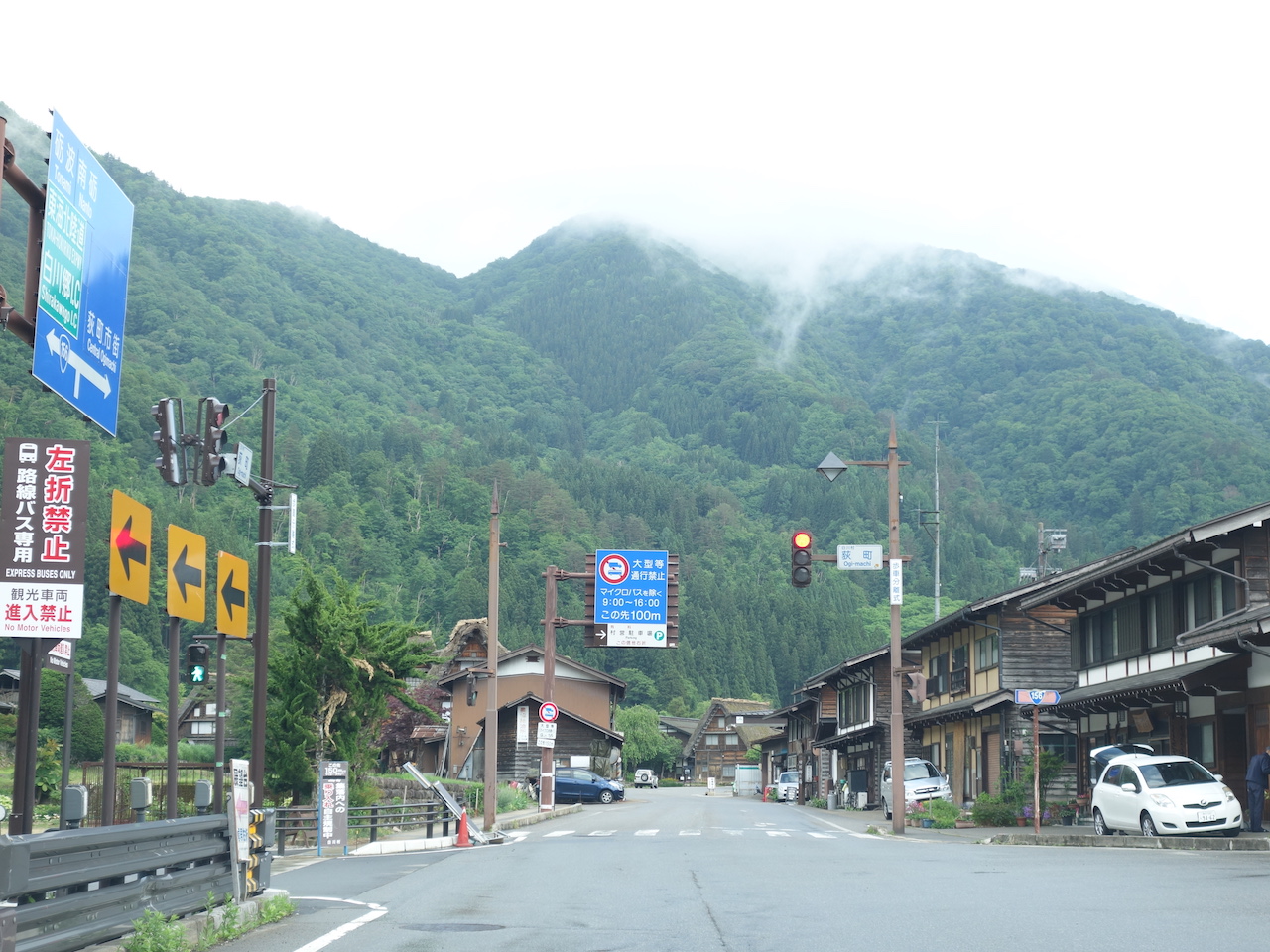 庄川最高！富山と岐阜を行ったり来たり！そして白川郷は非常に残念だった・・・