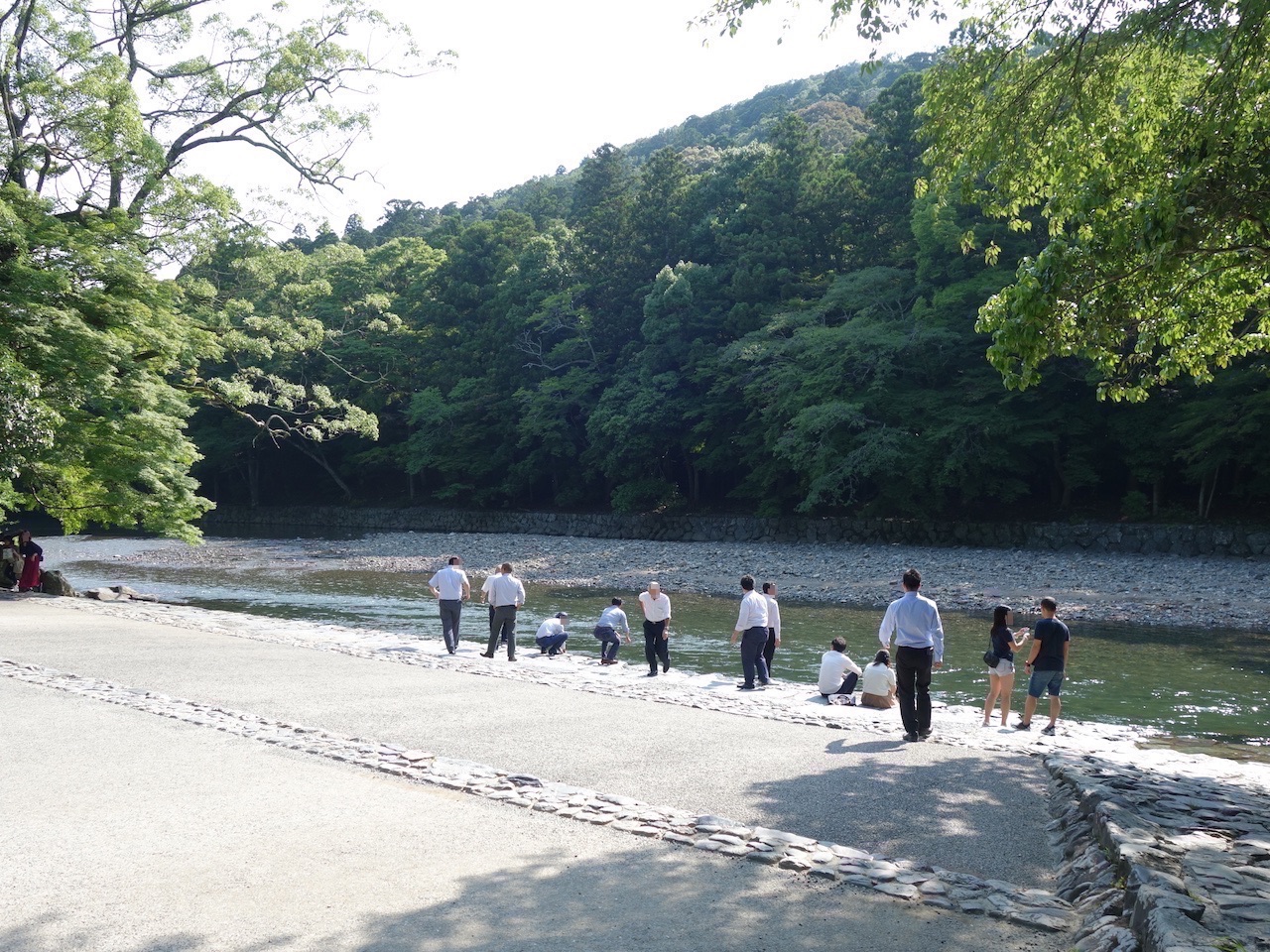 三重なら伊勢神宮は外せません！おかげ横丁で冷しそば食べたよ