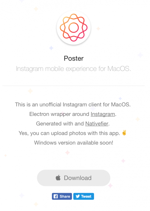 超おすすめ！Macから直接Instagramへ投稿できるアプリを見つけた！