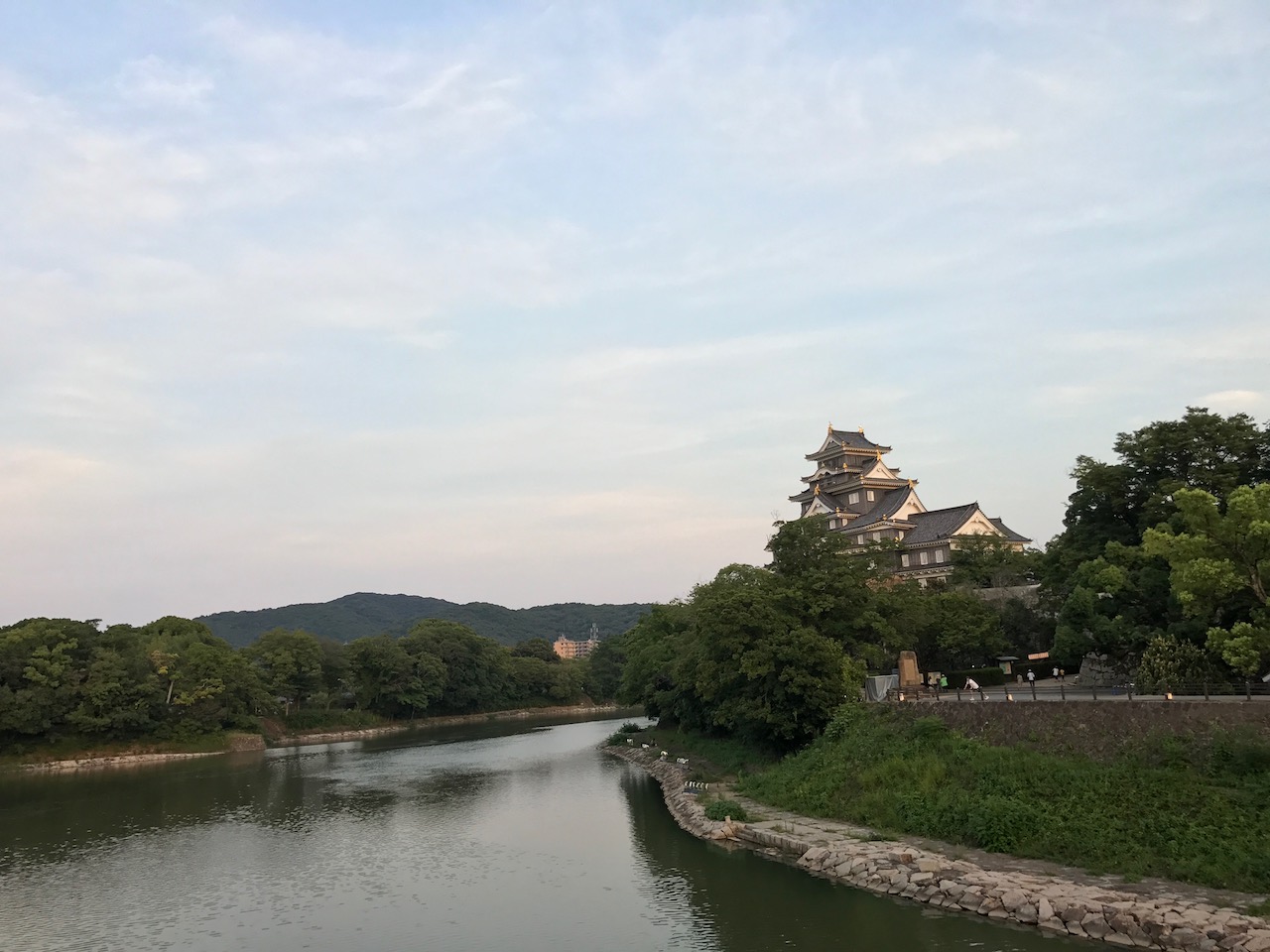 岡山城からの後楽園が最高！こんなに素敵な庭園は兼六園以来だ！