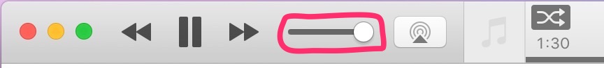 MacのiTunesで音楽聞いてたら音量小さくなった！元に戻す方法