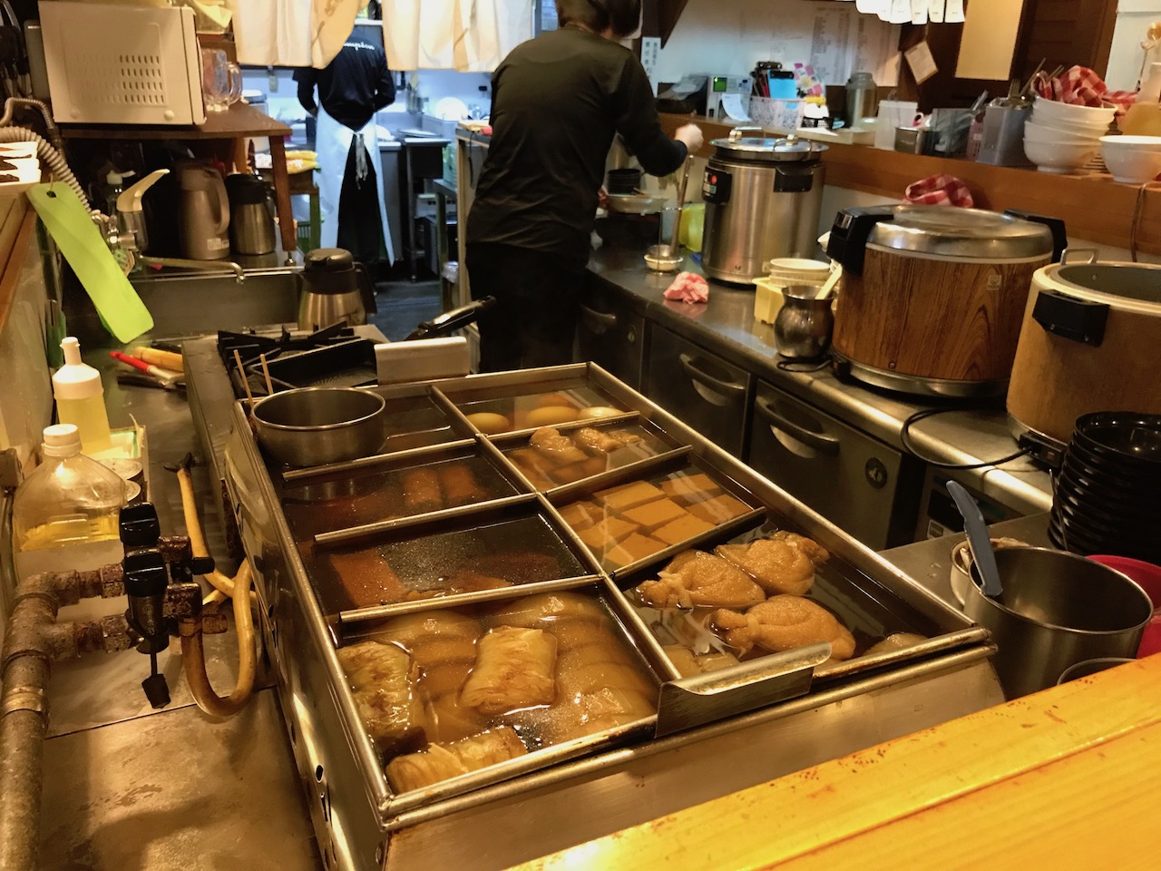 姫路食堂　ワンコイン　おでん定食