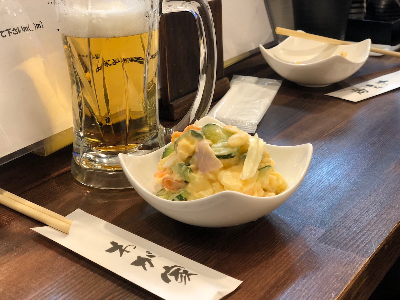 今日も日本酒がウマイ！少しずつ暖かくなってきました！日本酒バルわが家で熱々の味噌汁を飲もう