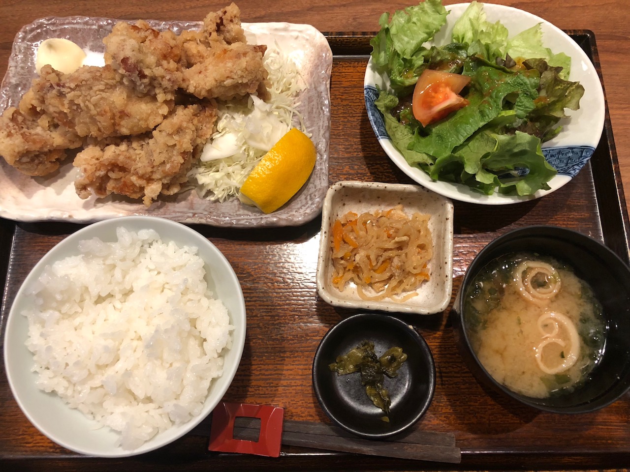 姫路駅前フェスタ2階の唐揚げ食べ放題ランチ！炭火串焼と旬鮮料理の店 播州 炭右衛門（すみえもん）