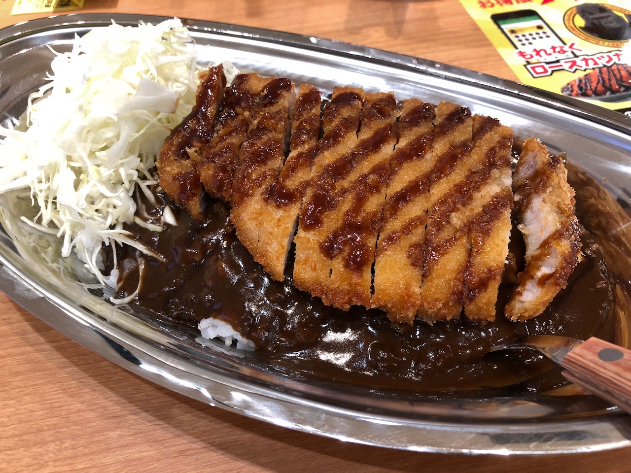 ゴーゴーカレー ピオレ姫路駅スタジアムでロースカツカレー食べてきた！JR姫路駅出て20歩！