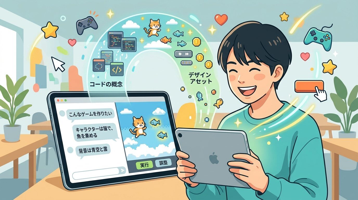 チャットでゲームが作れるGoogleの「Playground」にワクワクが止まらない!ゲーム作りの未来はどうなる?のイメージ