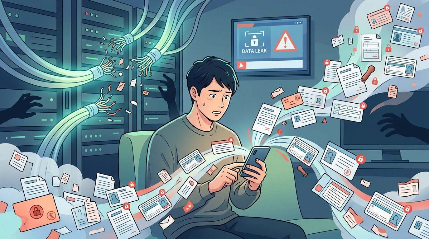 個人情報の漏洩ニュースが多すぎない？相次ぐ発表に感じるモヤモヤと厳重管理への願いのイメージ